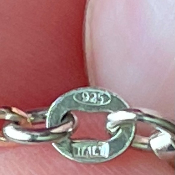 QVC sterling 925 with rose gold accents bracelet - Picture 5 of 7